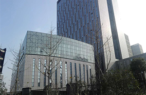 寧波電網(wǎng)總部大樓玻璃、石材、鋁板2013年（22000平方） 